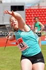 Junior girls javelin, English Schools Track and Field. Photo: David T. Hewitson/Sports for All Pics